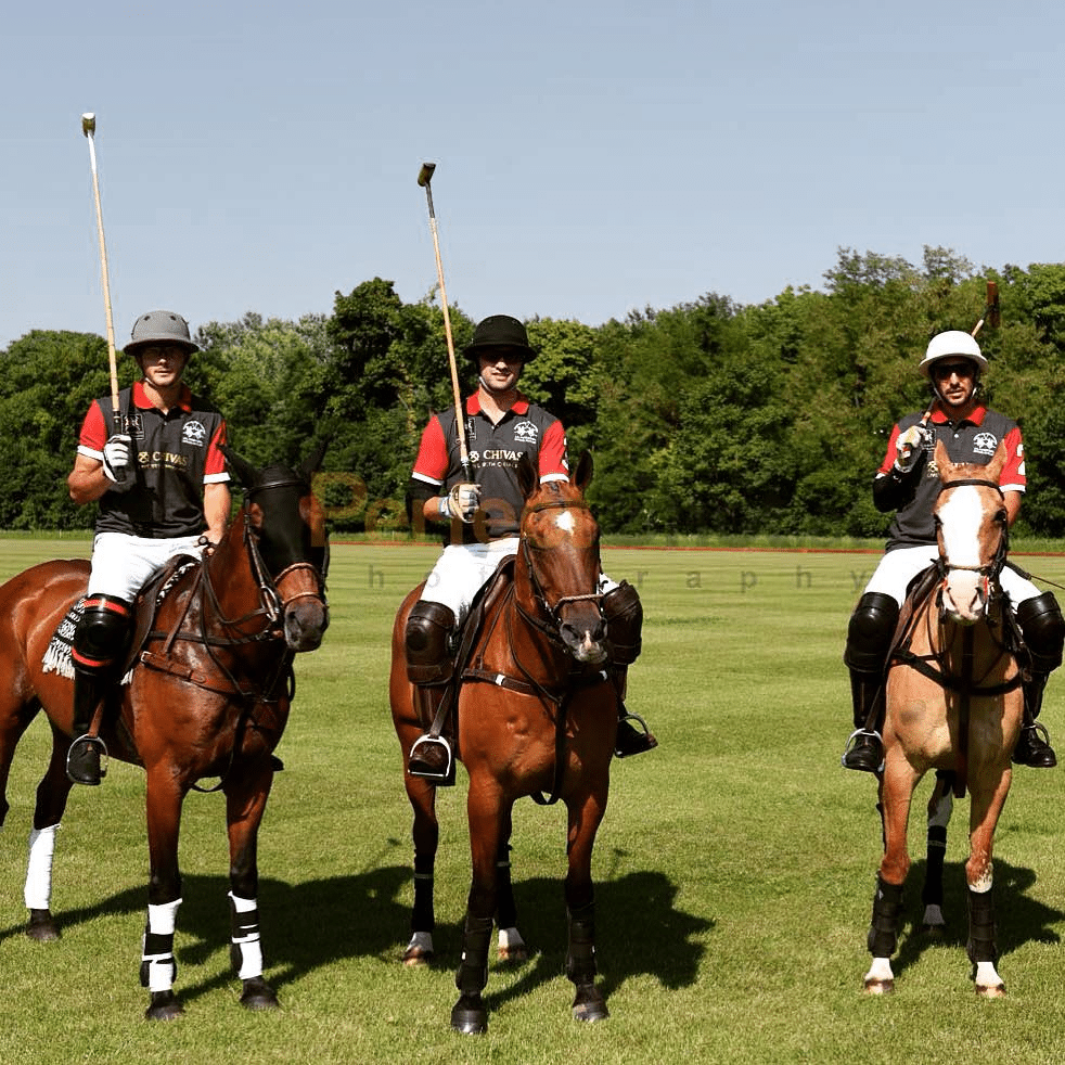 Breanden at a polo tournament in Slovakia
