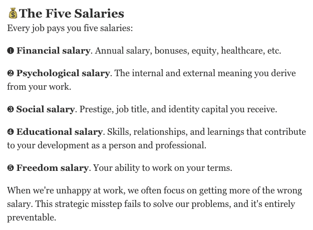 Five Salaries